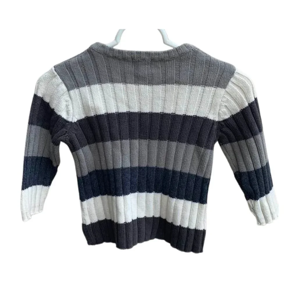 2 for $15 The Children's Place Striped Knit Long Sleeve Sweater - Size 3T Boys